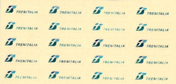Simplon Model 312 Decals ad acqua FS Trenitalia, 20 pz. in stampa termica fustellati