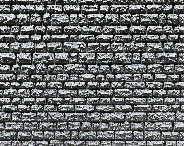 Faller 170863 Muro in pietra naturale squadrata, 2 pz.
