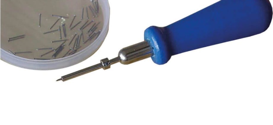Tecnomodel F40714 Pianta chiodi regolabile con testa magnetica