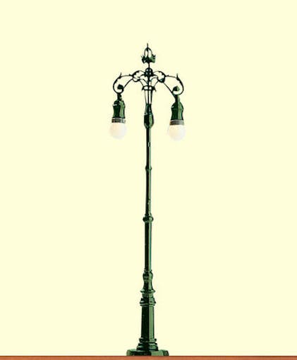 Brawa 5204 Lampione stradale ornamentale con 2 lampade, 155 mm