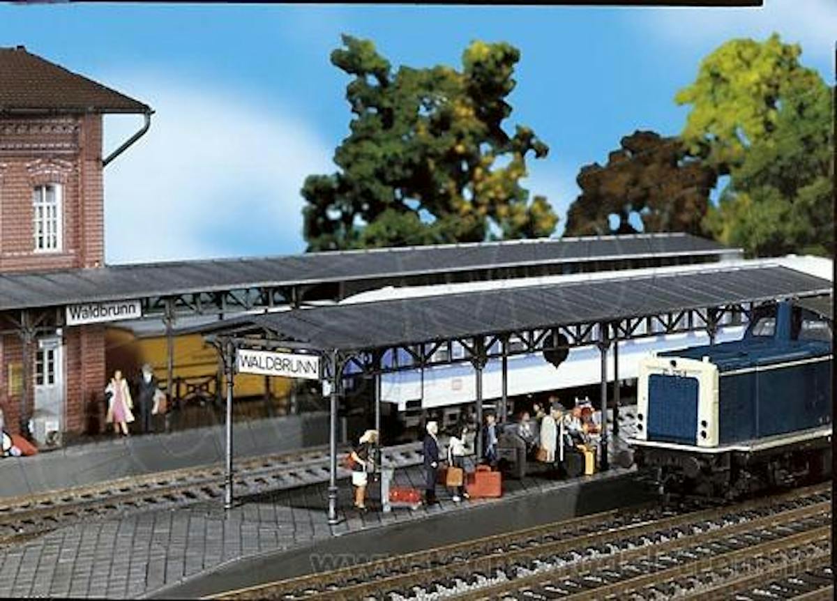 Faller 272404 - Ringhiera E Parapetto In Scala N (1:160) Per Modellismo Ferroviario - Nuovo Kit