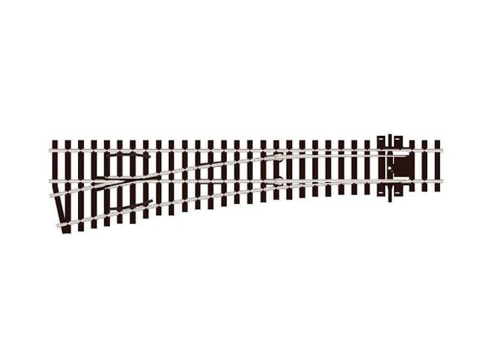 Peco SL-E196 Scambio sinistro polarizzato codice 75 - 1,9 mm