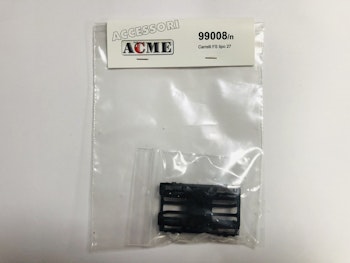 Acme 99008/n Confezione due carrelli FS tipo 27 colore nero