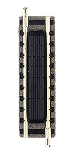 Fleischmann 9115 Binario dritto con reed incorporato, lunghezza 55,5 mm