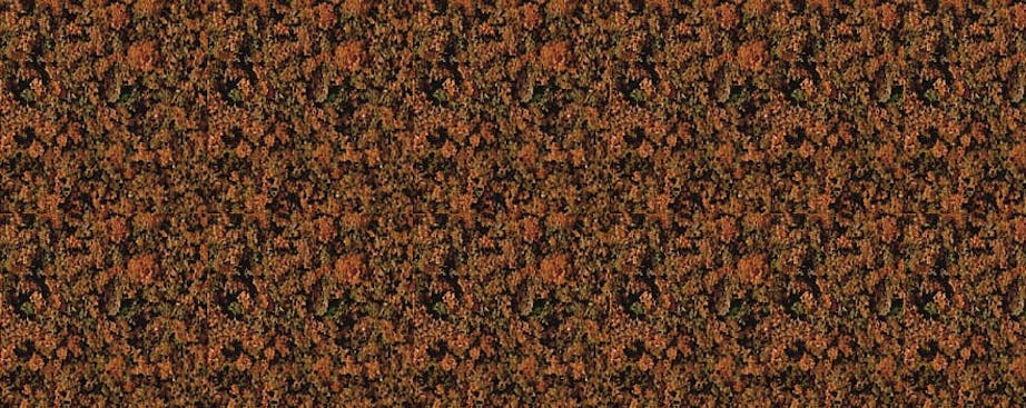 Heki 1557 Fogliame autunno marrone, 14 x 28 cm