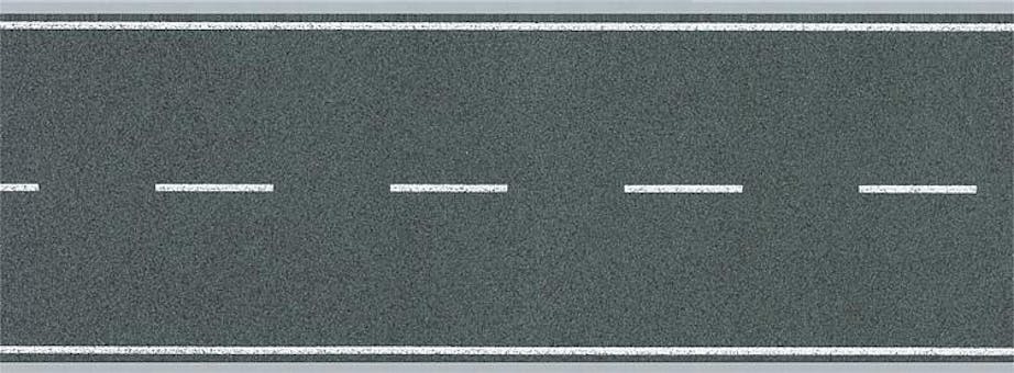Faller 170630 Strada asfaltata con segnaletica orizzontale 8 x 100 cm