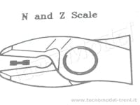 Tecnomodel F24923 Tronchesi speciale in acciaio, per taglio binari