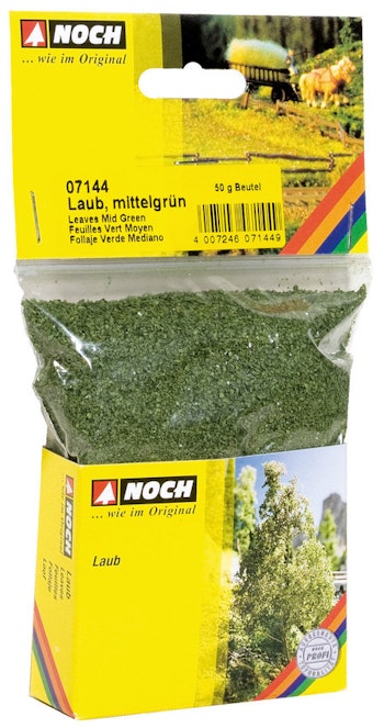 Noch 07144 Fogliame verde medio, 50 g