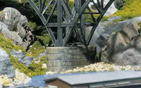 FALLER 120538 - Pilons Pour Ponts HO (18 Pièces, 7mm) - Maquette Train - Neuf - Fabriqué En Allemagne
