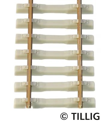 Roco 42400 Binario flessibile con traverse in legno, lunghezza 920 mm