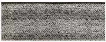 Noch 58054 Muro in pietra 33,4 x 12,5 cm
