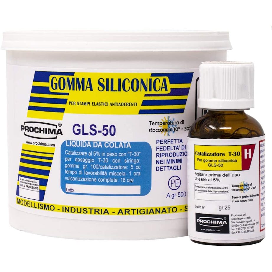 Prochima GS731K1 GLS-50 Gomma siliconica per stampi elastici, 1 kg 