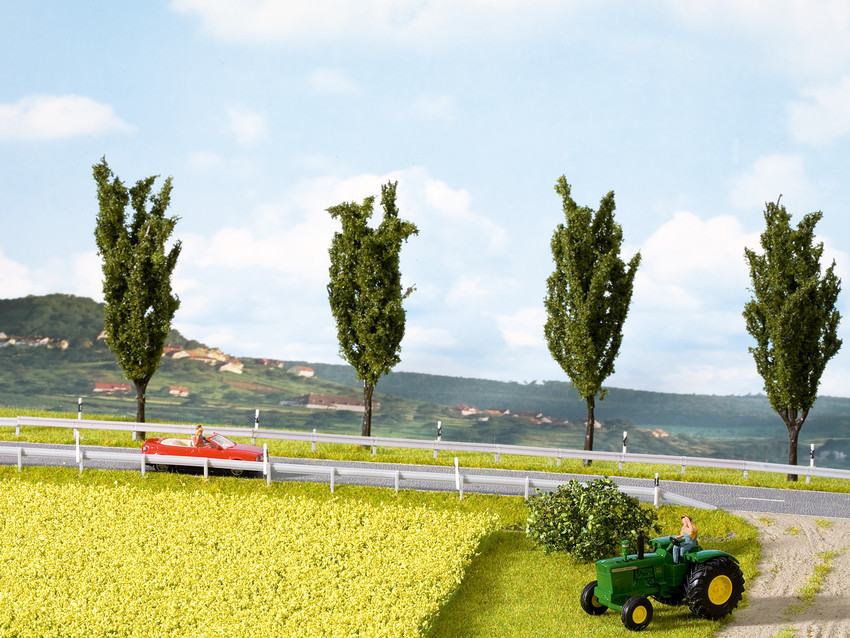 Kit Paysage NOCH 07420 - Champ De Colza Et Herbes Pour Modélisme Ferroviaire - 22x20cm + 10 Touffes D’herbes