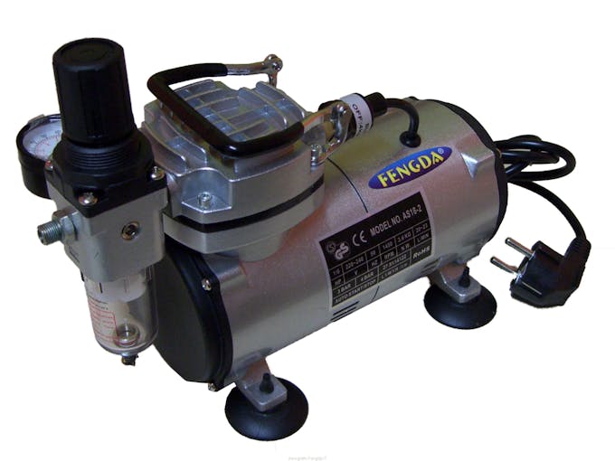 Fengda FD-18-2 Mini compressore 4 bar per uso con aerografi