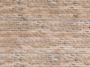 Faller 222563 Muro in pietra tagliata 250 x 125 mm, Scala N