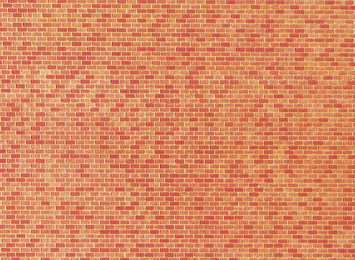 Faller 222568 Muro in mattoni 250 x 125 mm, Scala N