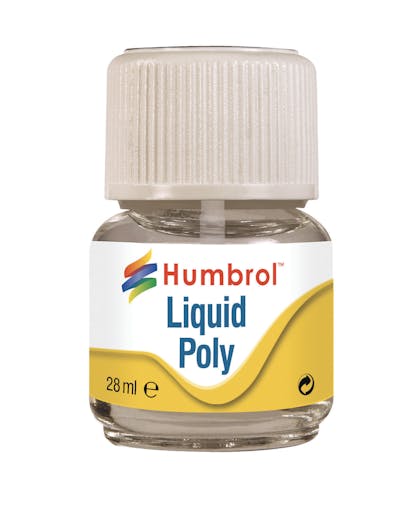 Humbrol AE2500 Liquid Poly colla liquida per plastica - 28 ml.