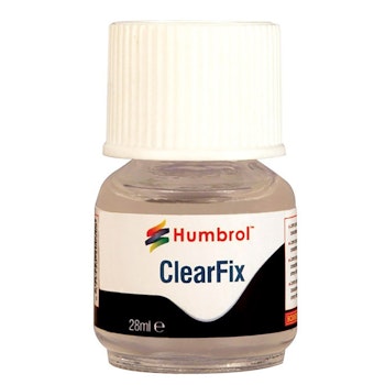 Humbrol AC5708 ClearFix colla liquida per incollaggio di plastica trasparente - 28 ml.