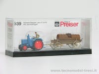 Preiser 17939 Trattore agricolo Lanz D 2415 con rimorchio botte