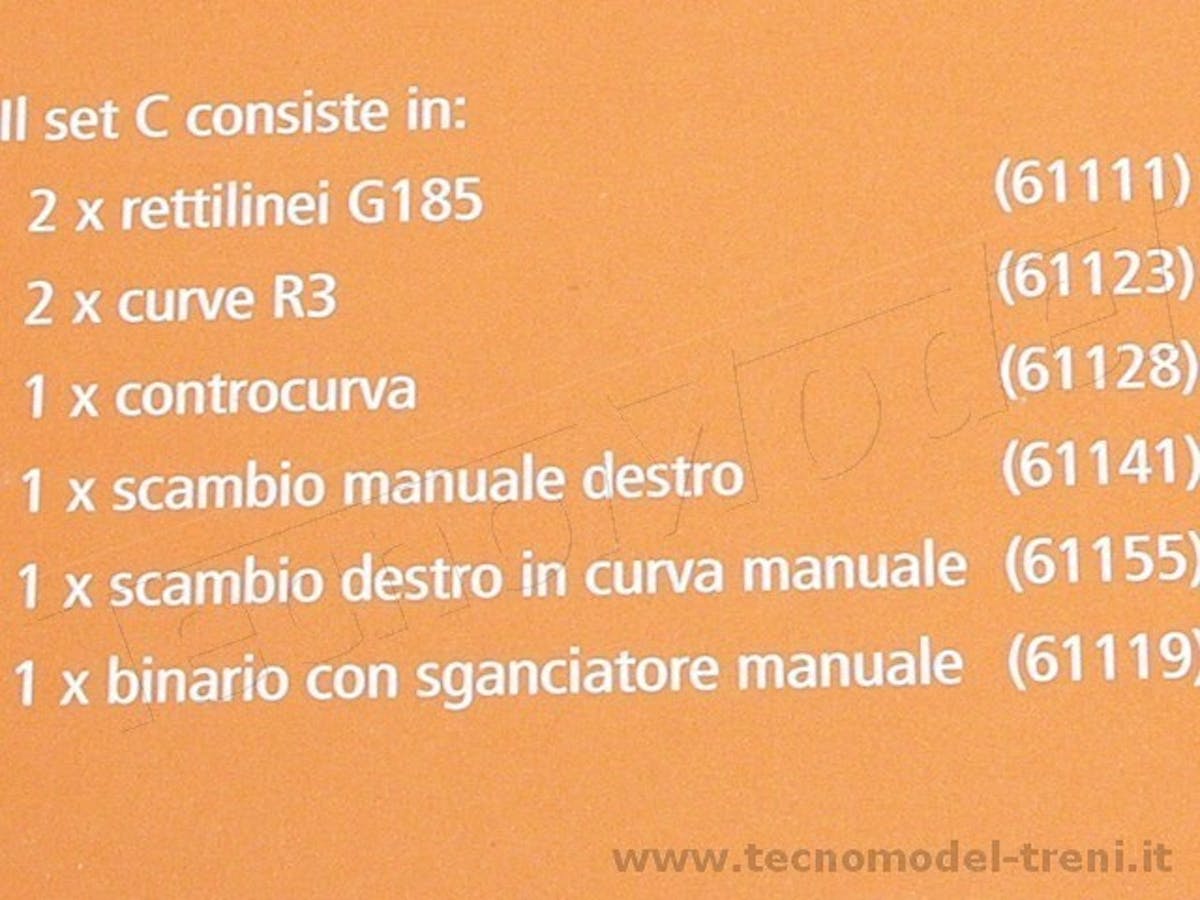 RETTILINEO G1/2 LUNGH 115 Mm ROCO LINE H0
