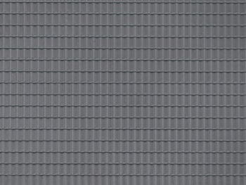 Auhagen 52426 Tetto in tegole grigie 200 x 100 mm