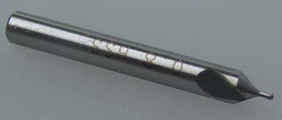 Tecnomodel F63080 Punta a centrare in acciaio HSS 0,8mm D.3,15mm