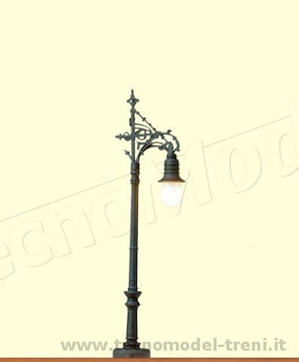 Brawa 4604 Lampione stradale ornamentale, 65 mm, Scala N