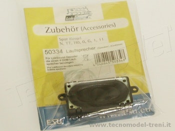 Esu Electronic 50334 Altoparlante ellittico 20 x 40 mm, per decoder DCC LokSound V 4.0