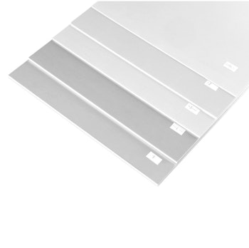 Amati 2330.01 Foglio in Forex bianco 30 x 50 cm spessore 1 mm