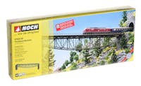 Noch 67028 Ponte ferroviario in ferro, serie Laser cut kit