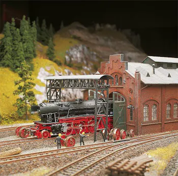 Fleischmann 6476 Kit Roundhouse In Scala H0 - Modellismo Ferroviario 1:87 - 3