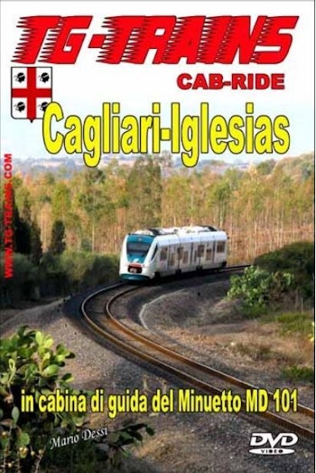 TG-Trains CA-IGLDVD Cagliari-Iglesias in cabina di guida del Minuetto MD 101