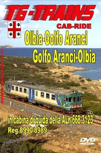TG-Trains OL-GOLFDVD Olbia-Golfo Aranci Golfo Aranci-Olbia in cabina di guida della ALn 668.3123
