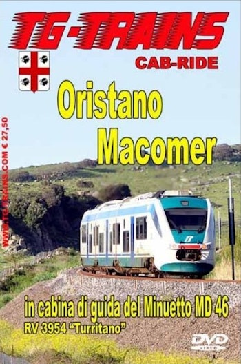 TG-Trains ORI-MACDVD Oristano-Macomer in cabina di guida del Minuetto MD 46