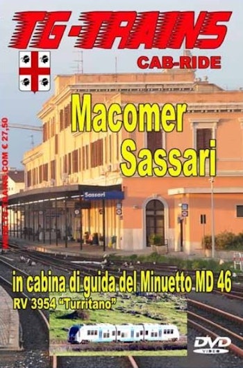 TG-Trains MAC-SASDVD Macomer-Sassari in cabina di guida del Minuetto MD 46