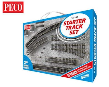 Peco ST-100 Starter Track Set binari Setrack codice 100 - 2,5 mm