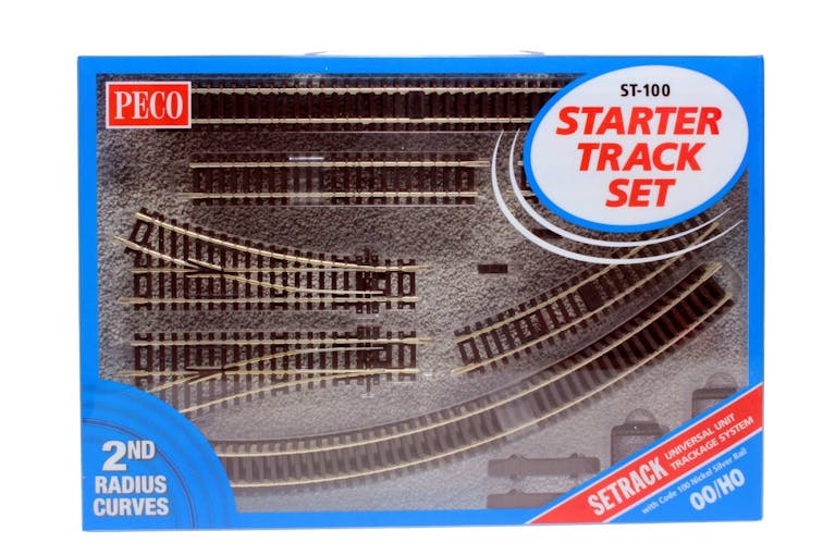 Peco ST-100 Starter Track Set binari Setrack codice 100 - 2,5 mm