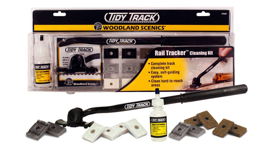 Woodland Scenics TT4550 Rail Tracker™ Cleaning Kit - Set pulisci binari