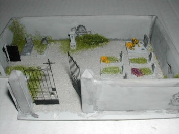 Simplon Model 350K Piccolo cimitero per Chiesa in kit di montaggio