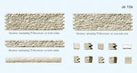 Preiser 18215 Set muri componibili in pietra