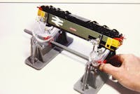 Proses LB-902 Culla rotante per manutenzione locomotive, scala H0-N-0