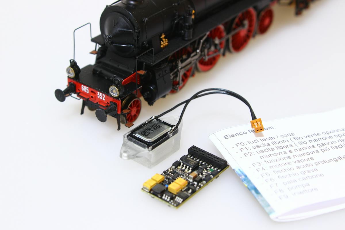 Zimo FS-Gr.685/MS440D Decoder Sound DCC 21 pin suoni originali per FS ...