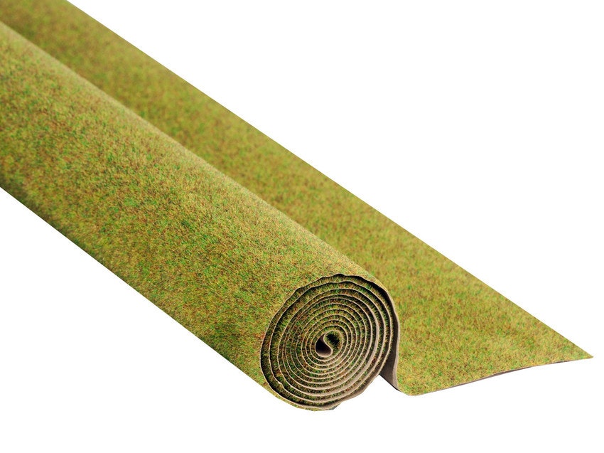 Tappeto Erba Modellismo Evemodel 100x41 Cm - Paesaggio Scala N H0 Per Diorami