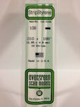 Evergreen Plastic  EV0108 Listello polistirene 0,25 x 4,8 mm x 35 cm, 10 pz.