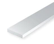 Evergreen Plastic  EV0121 Listello polistirene 0,50 x 0,75 mm x 35 cm, 10 pz.