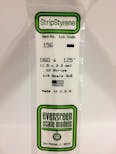 Evergreen Plastic  EV0156 Listello polistirene 1,50 x 3,2 mm x 35 cm, 10 pz.