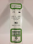Evergreen Plastic  EV0176 Listello polistirene 2,50 x 3,2 mm x 35 cm, 7 pz.