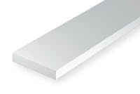 Evergreen Plastic  EV0177 Listello polistirene 2,50 x 4 mm x 35 cm, 7 pz.