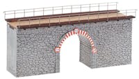Faller 120498 Ponte ad arco in pietra con sottopasso