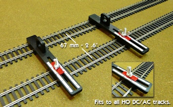 Proses PT-HO-01 Dime regolabili per montaggio binari flessibili,H0 